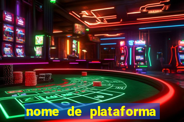 nome de plataforma de jogos